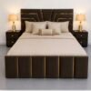 Ava Queen size storage  bed with bedsides